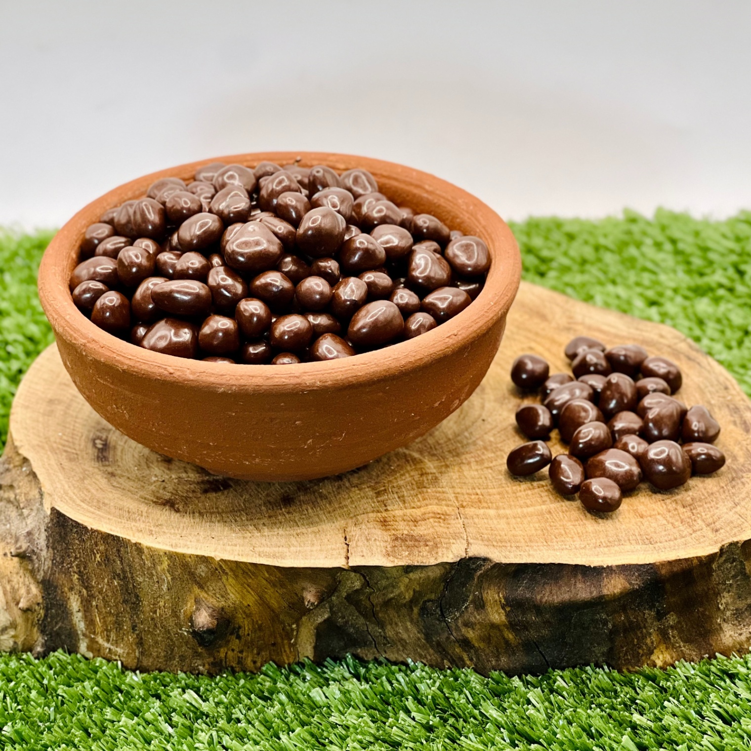 Pasas con chocolate 100g